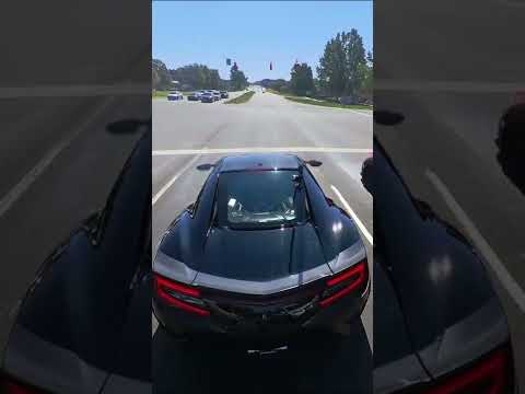 Acura NSX SECRET weapon in a race 😏