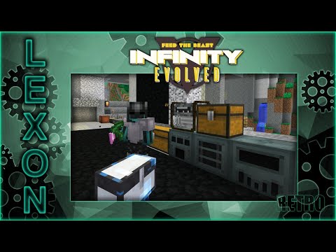 FTB Infinity Evolved (Normal) #3 - První RF, Jetpack, Zavazadlo, Nether (LS20/04/24)