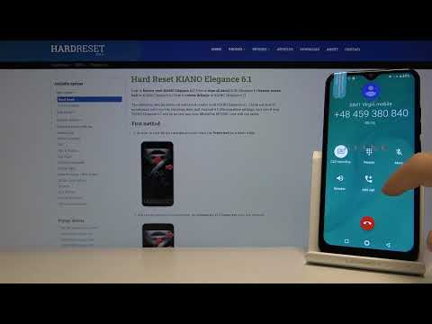 Apperance of Incoming call on Kiano Elegance 6.1 Pro | The look of incoming call