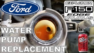 2011-2019 Ford Explorer Coolant Leaking Near Engine - Water Pump Replacement Cost