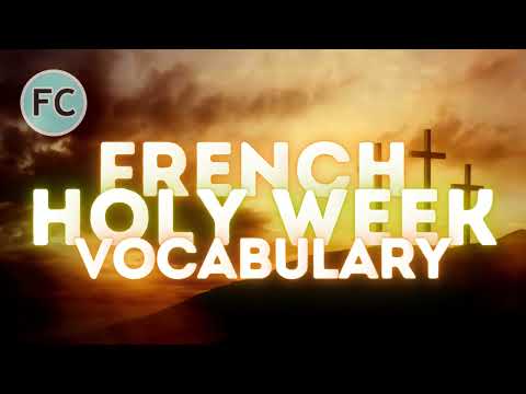 Holy Week French Vocabulary #frenchvocabulary #learnfrench