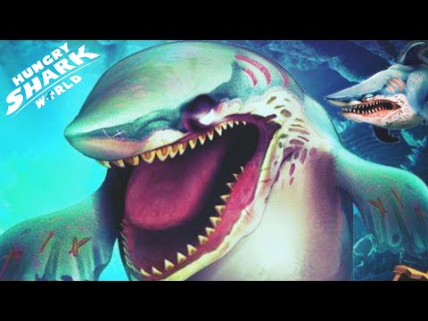 Zombie Shark Best Survival Contest Live ! - Hungry Shark World 10th