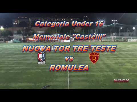 2020-09-24 Memorial Castelli Semifinale Nuova Tor Tre Teste vs Romulea HIGHLIGHTS