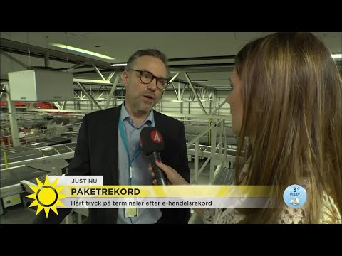 Julhandel på nätet slår nya rekord! - Nyhetsmorgon (TV4)