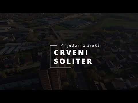 Crveni soliter | Prijedor iz zraka | Ajna Media | DJI AIR 2S