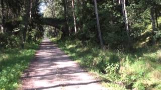 preview picture of video '28km Cycle route from Lidzbark Warmiński to Orneta part 1'