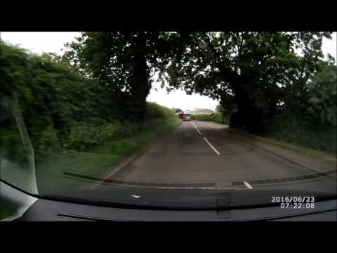 Swinnertons Transport Overtaking a cyclist - RoadHawk HD Dash Cam