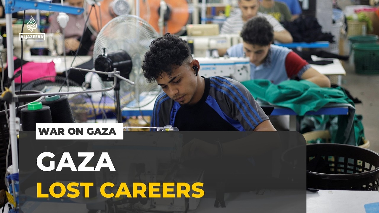 Palestinians reinventing the workforce: Finding different career paths to survive conflict