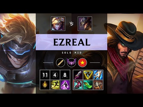 Ezreal Mid vs Twisted Fate - VN Master Patch 25.06