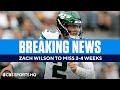 BREAKING: Zach Wilson Out 2-4 Weeks with a PCL Sprain | CBS Sports HQ