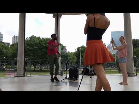 Guy Talking in Boston Common | Boston, MA