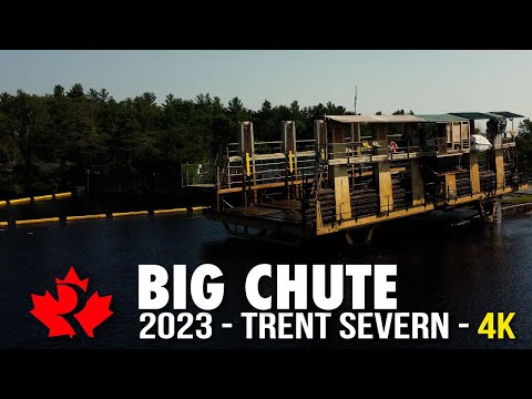 Big Chute Trent Severn railway Ontario, Canada