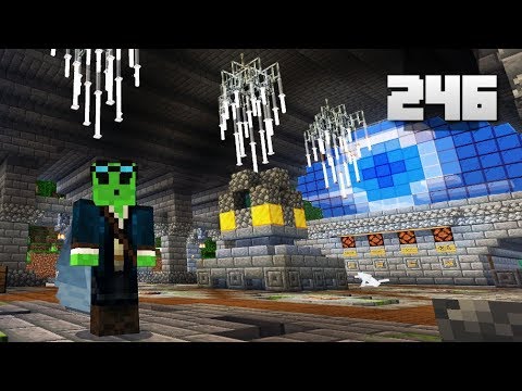 Let's Play Minecraft - Ep.246 : Train Station Interior Design!
