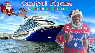 Carnival Firenze Christmas Addition Tour