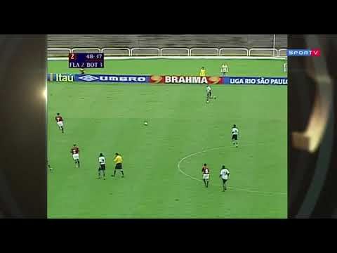 BOTAFOGO 4x2 Flamengo - Torneio Rio-São Paulo 2002 - Felipe faz o quarto gol.