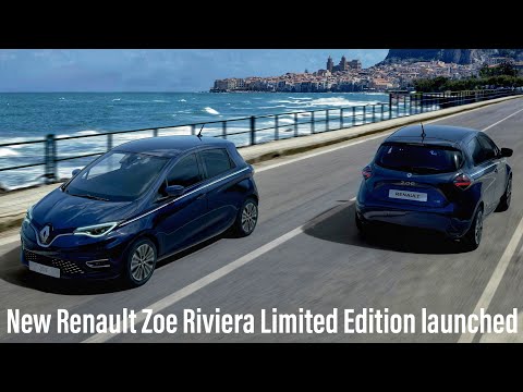 New Renault Zoe Riviera Limited Edition launched