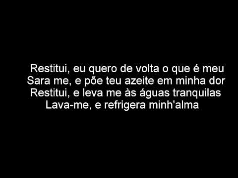 RESTITUI - Toque no Altar - Letra legendado
