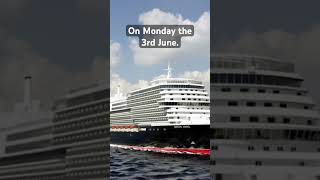 This is when Queen Anne will be christned! #shorts #cunard