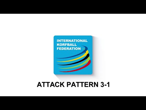 IKF Korfball Instruction Video – Attack Pattern 3-1