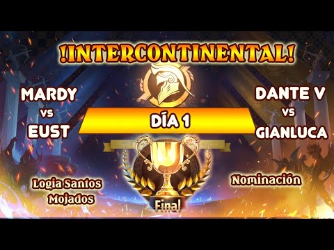 ¡Intercontinental! Día 1