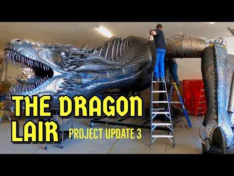 Heavy Metal Dragon From Game of Thrones | Amazing Metal Art Made By Hand