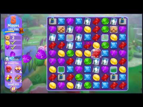 Wonka's World of Candy Level 111 - NO BOOSTERS + FULL STORY 🍫 | SKILLGAMING ✔️