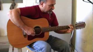 Video thumbnail for Guild D4-12 Dreadnought in Natural Finish by Camping and Cam