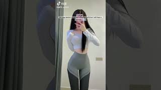 #shorts Naked Yoga Challenge Tik Tok No Bra #braless Hot Girls #nobra Braless Ep 8(4)