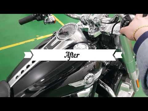 Harley Davidson 20 Fat Boy rinehart racing 3.5  Slip On