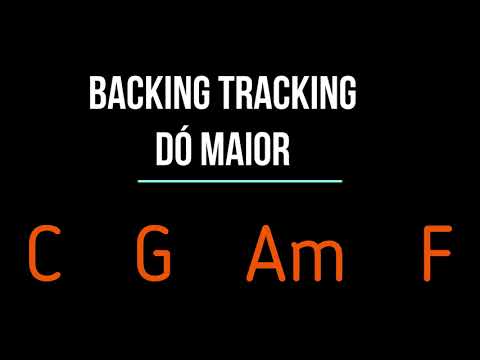 BACKING TRACKING EM DÓ MAIOR base para treino BAIXO play along