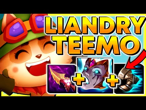 TEEMO vs GANGPLANK BUILD  - LIANDRYS TEEMO vs GANGPLANK TOP S13 #teemo #leagueoflegends #381 #lol
