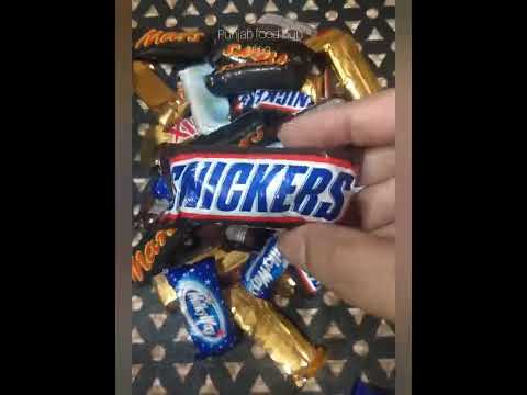 Minis +35 Mixed chocolates#snickers  #bounty#Mars #Twix#shorts #ashortaday