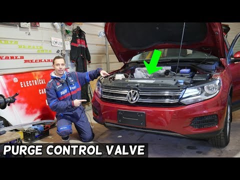 VW TIGUAN PURGE CONTROL VALVE LOCATION REPLACEMENT EXPLAINED