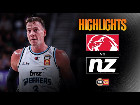 Illawarra Hawks vs. New Zealand Breakers - Game Highlights - Round 16 , NBL26