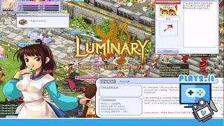 Luminary Online: Rise of the GoonZu - free adventure rpg and crafting game - beginners gameplay