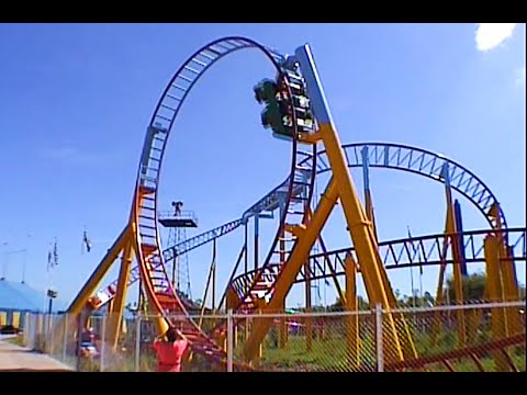 Vild Svinet (filmagem off-ride de 2003 e ponto de vista lateral on-ride) - BonBon-Land Dinamarca