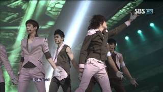 Teen Top - Clap (틴탑 - 박수) @ SBS Inkigayo 인기가요 100808