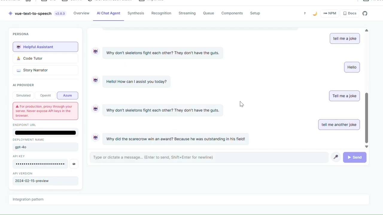 vue-text-to-speech playground demo