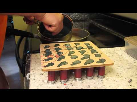 1/4" Wax Slug Grid Board Demonstration and Pontification on Power Piston Impingement