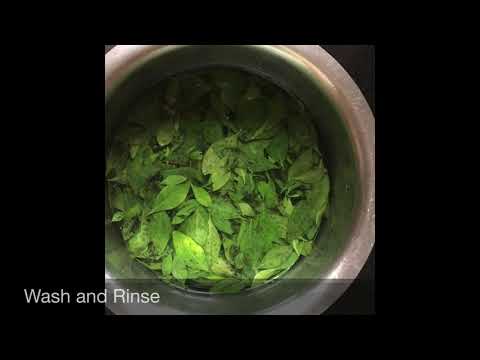 Homemade Henna for hair from Organic Mehendi Leaves