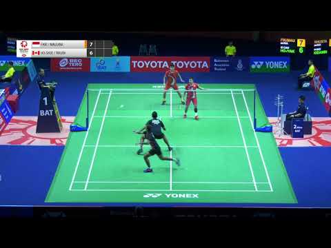 court 1 | MD-R32 |  FIKRI / MAULANA vs HO-SHUE / YAKURA