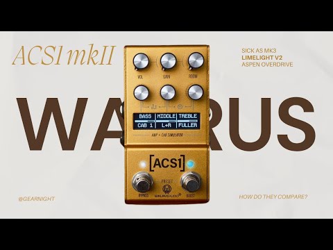 Walrus Audio ACS1 mkII | Fender Sound Comparison with the UA Dream '65
