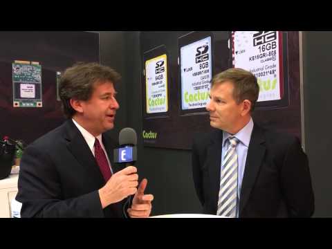 Embedded World 2016 Video: Cactus Technologies makes sense of industrial-grade flash