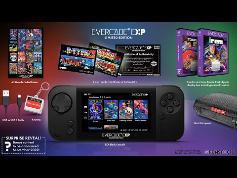 Evercade EXP Limited Edition - Announcement Trailer