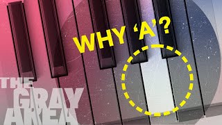 How an A note became an A note