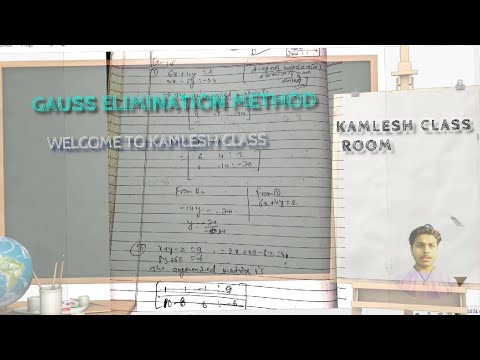 Gauss Elimination Method | PU,TU,KU,POU | part 1