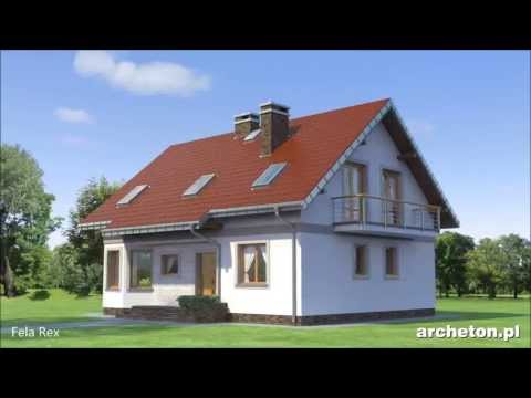Projekt domu Fela Rex - archeton.pl