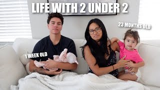 A Day in the Life with 2 under 2