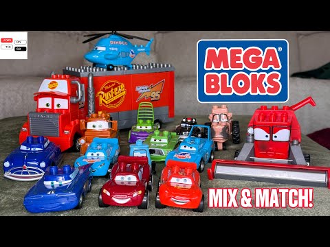 Build Lightning McQueen and Friends With Me! Disney Pixar’s Cars Mega Bloks