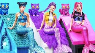 Download lagu Habitación Pobre vs Rica vs Giga Rica! ¿Quién tiene la mejor habitación? mp3